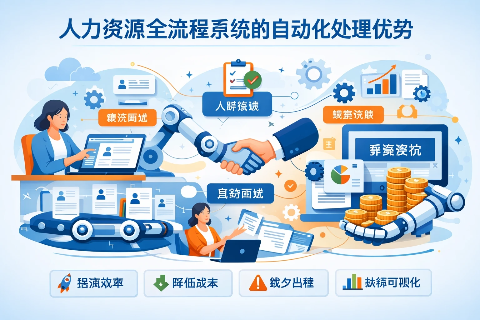 人力资源全流程系统的自动化处理优势