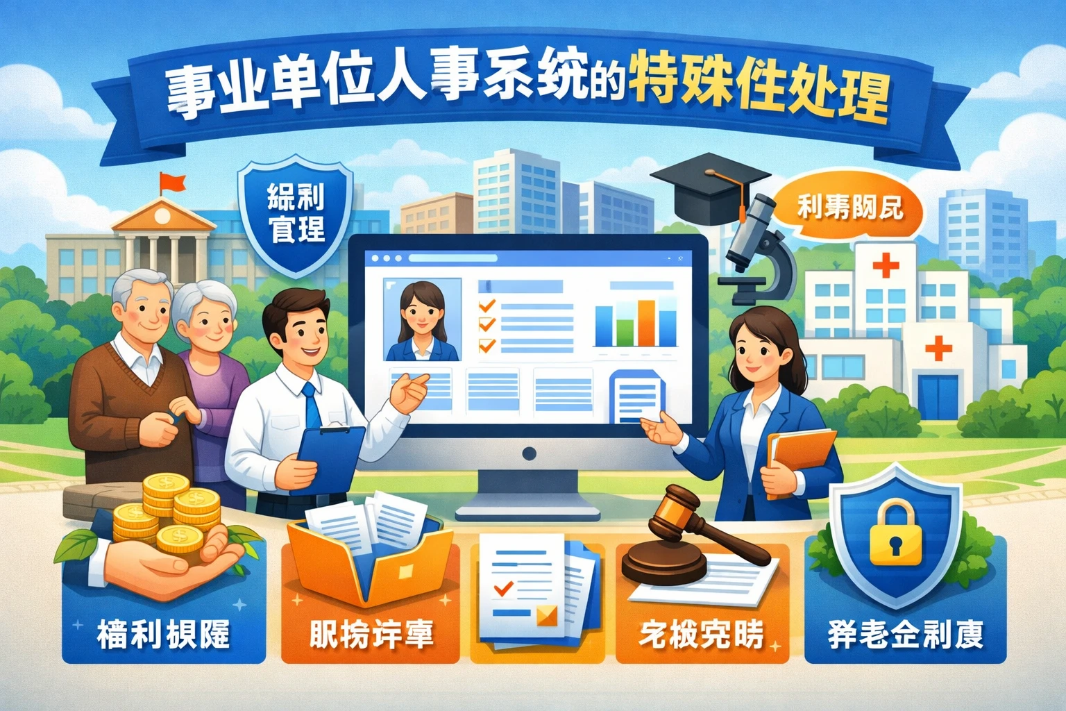 事业单位人事系统的特殊性处理