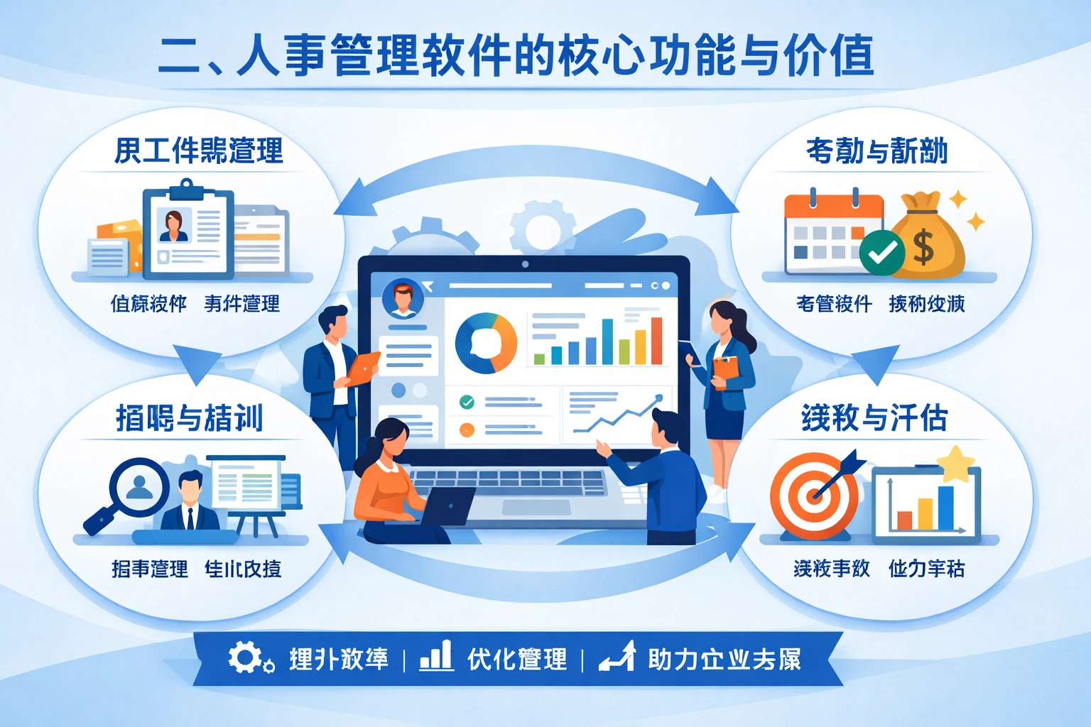 二、人事管理软件的核心功能与价值