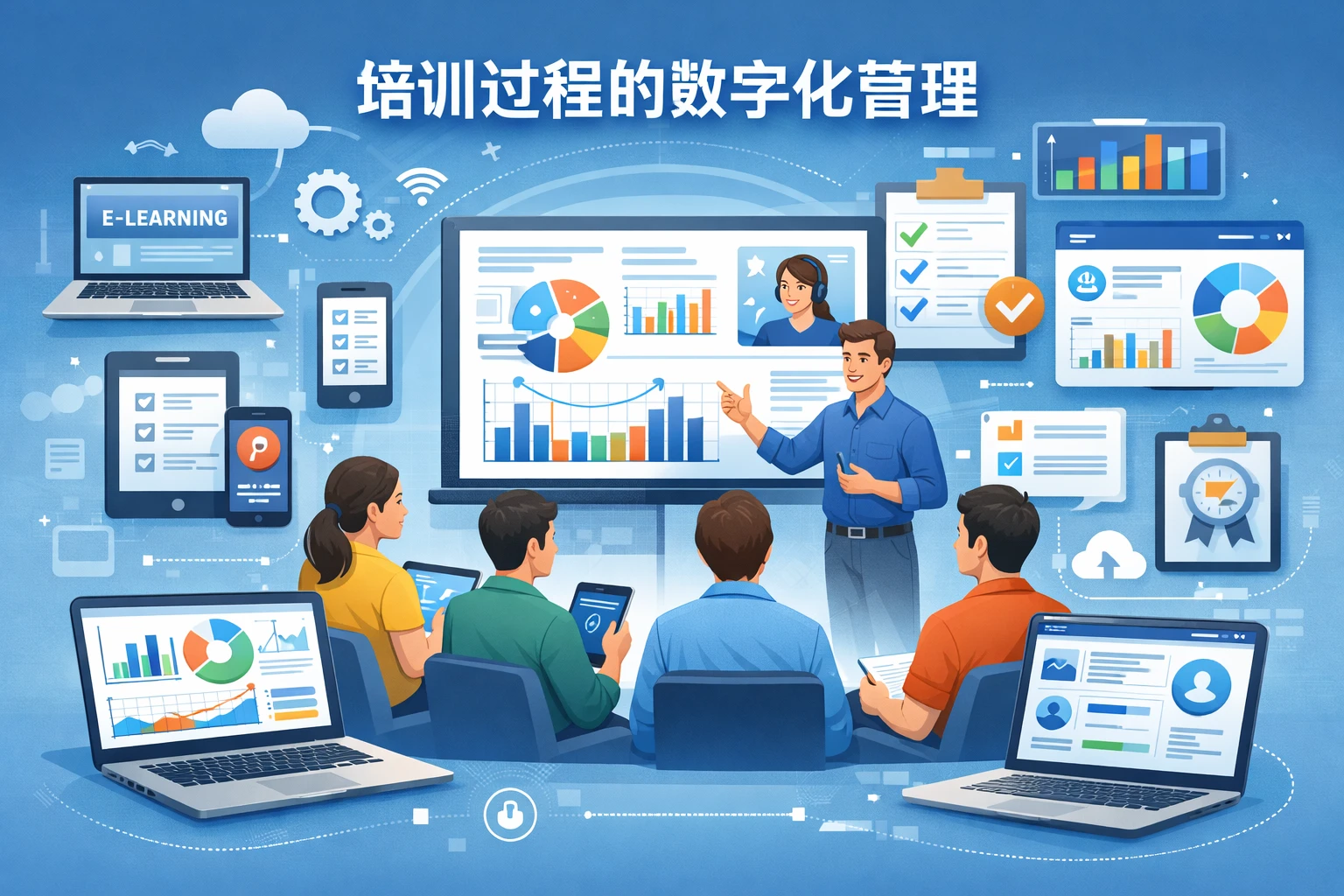 培训过程的数字化管理