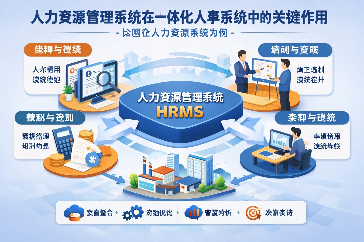 人力资源管理系统在一体化人事系统中的关键作用——以国企人力资源系统为例