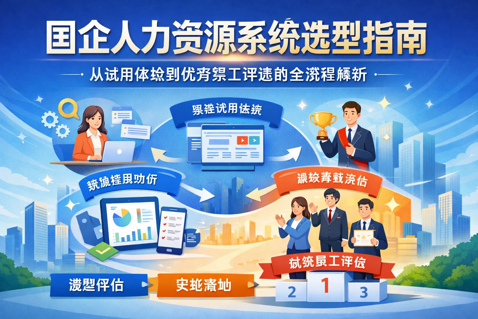 国企人力资源系统选型指南：从试用体验到优秀员工评选的全流程解析