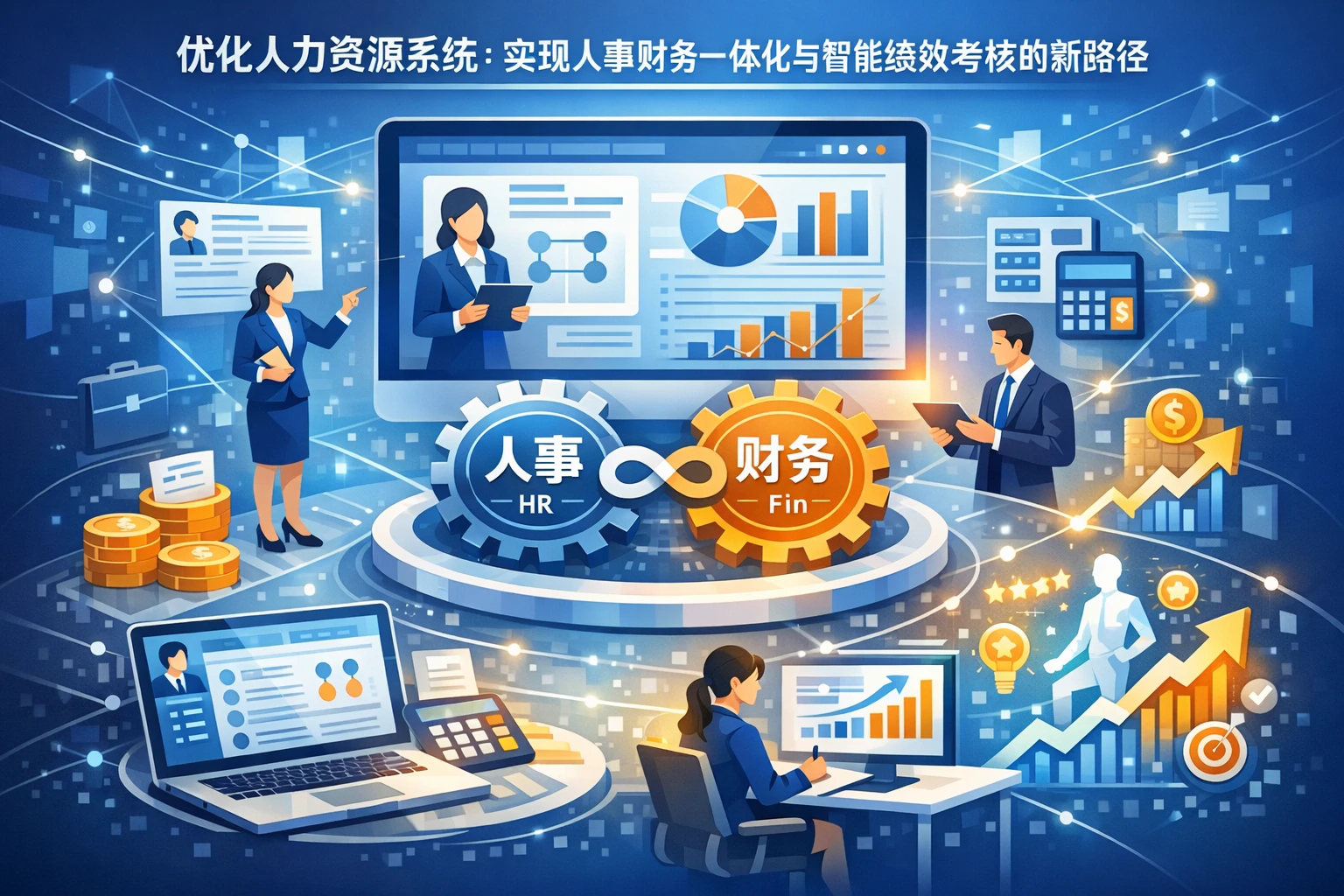 优化人力资源系统:实现人事财务一体化与智能绩效考核的新路径
