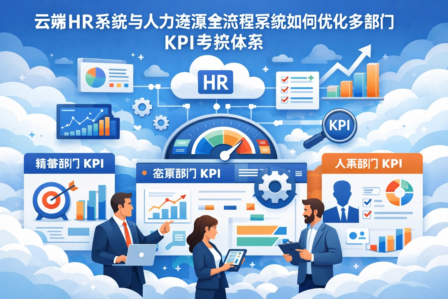 云端HR系统与人力资源全流程系统如何优化多部门KPI考核体系