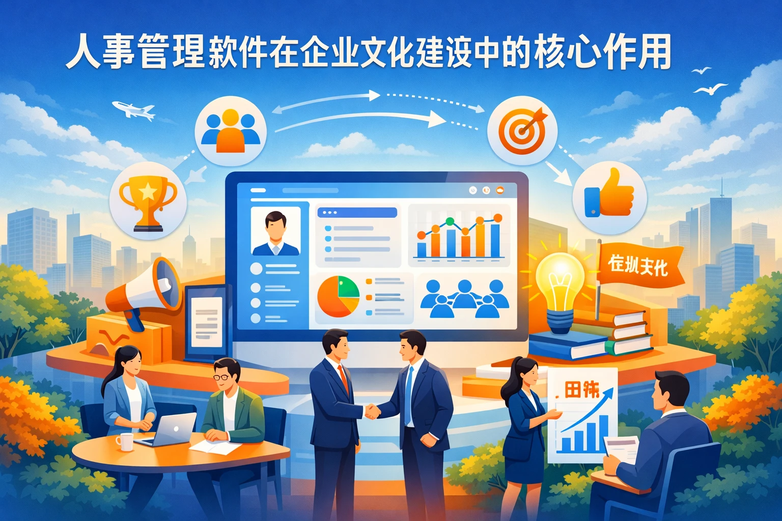 人事管理软件在企业文化建设中的核心作用