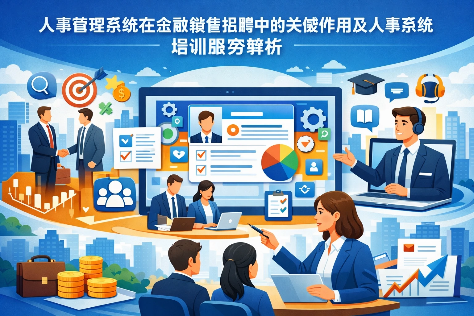 人事管理系统在金融销售招聘中的关键作用及人事系统培训服务解析