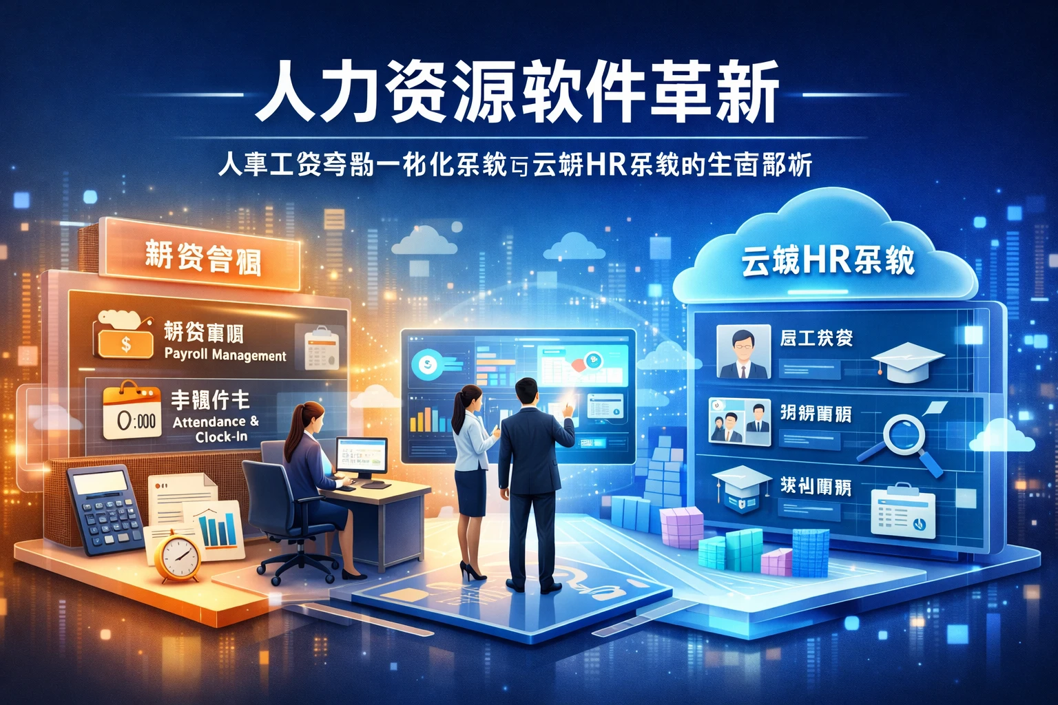 人力资源软件革新：人事工资考勤一体化系统与云端HR系统的全面解析