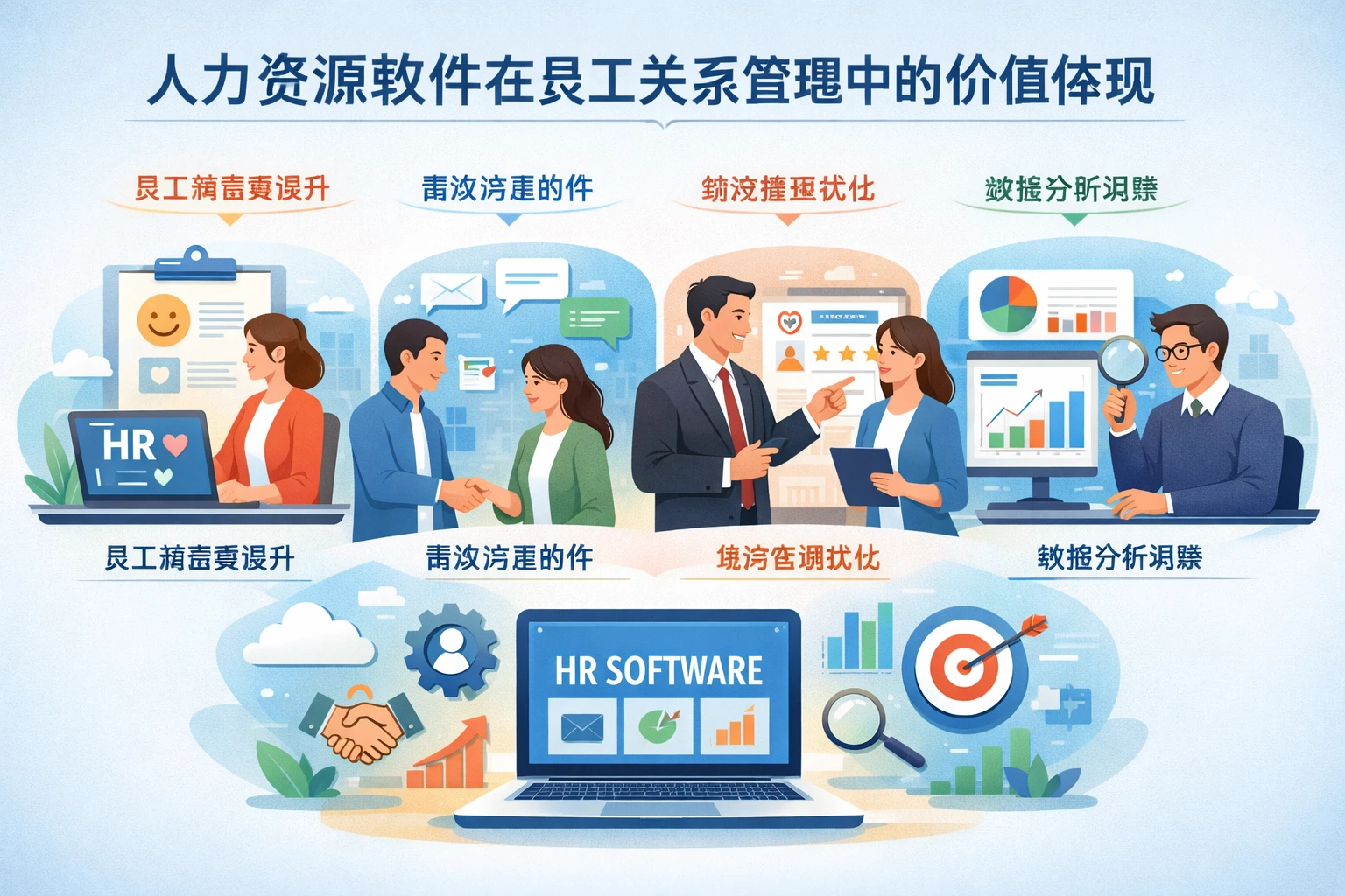 人力资源软件在员工关系管理中的价值体现