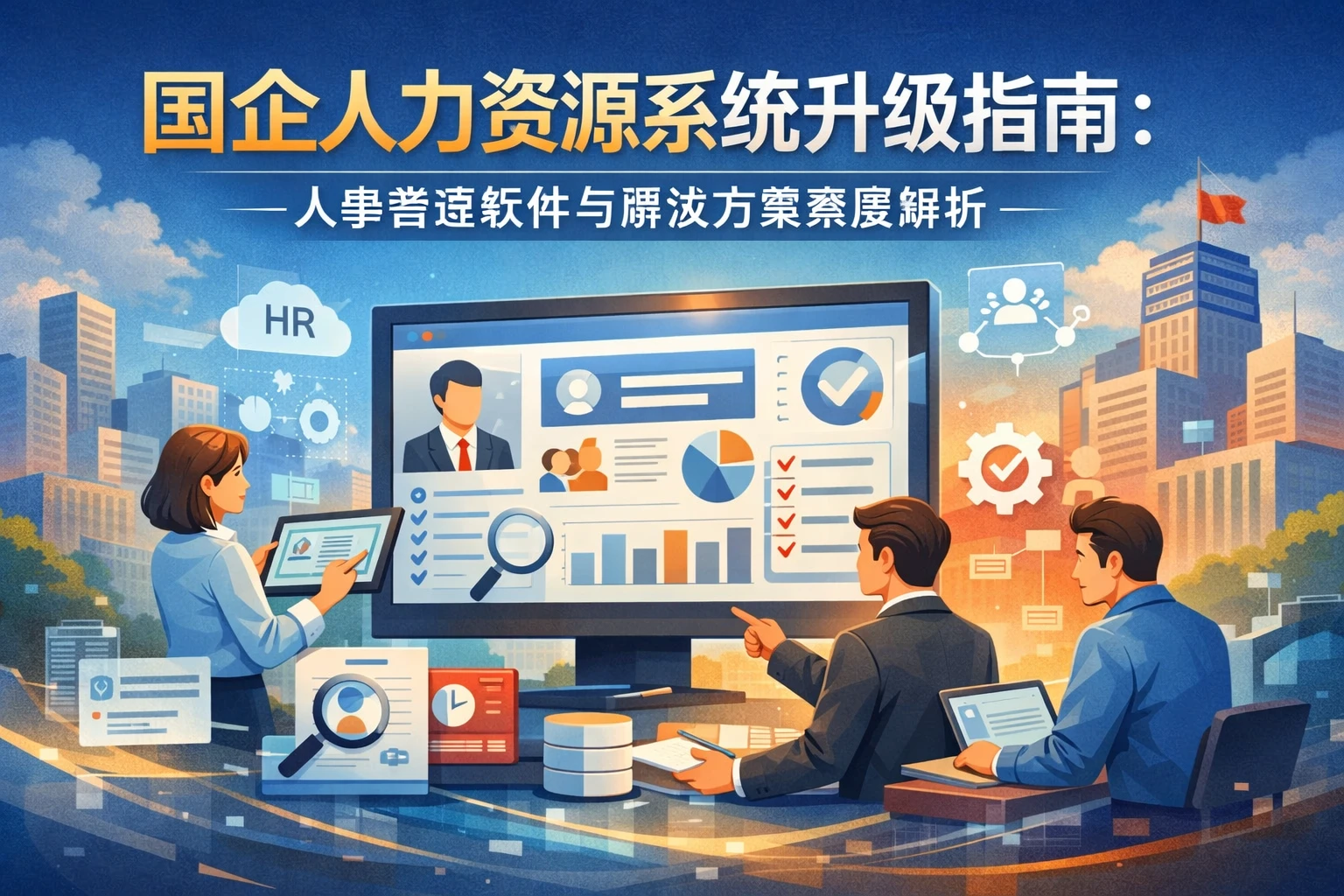 国企人力资源系统升级指南：人事管理软件与解决方案深度解析
