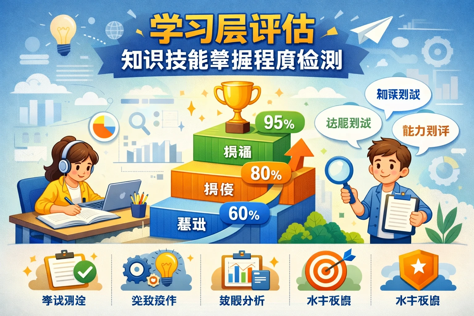 学习层评估：知识技能掌握程度检测
