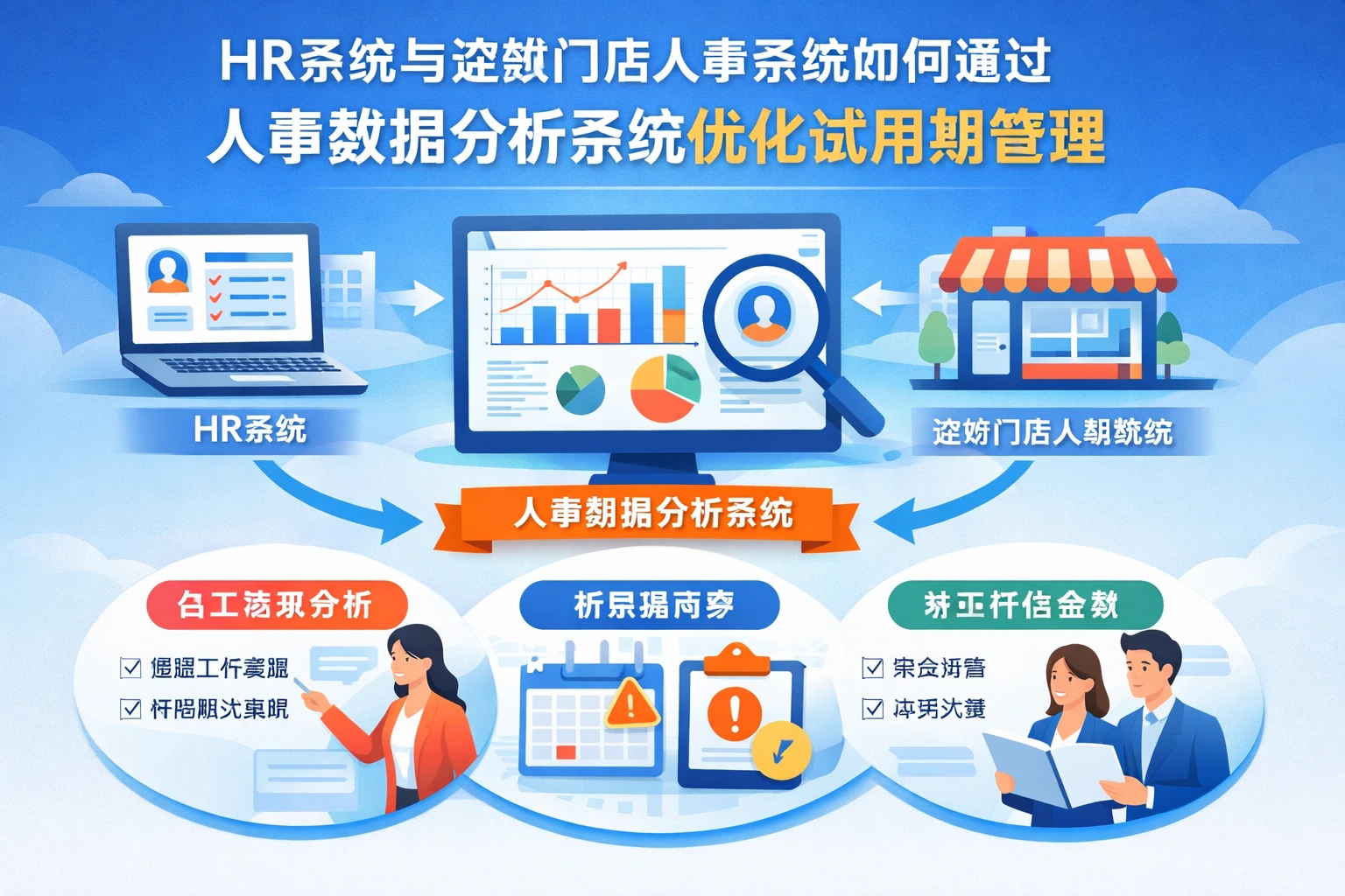 HR系统与连锁门店人事系统如何通过人事数据分析系统优化试用期管理