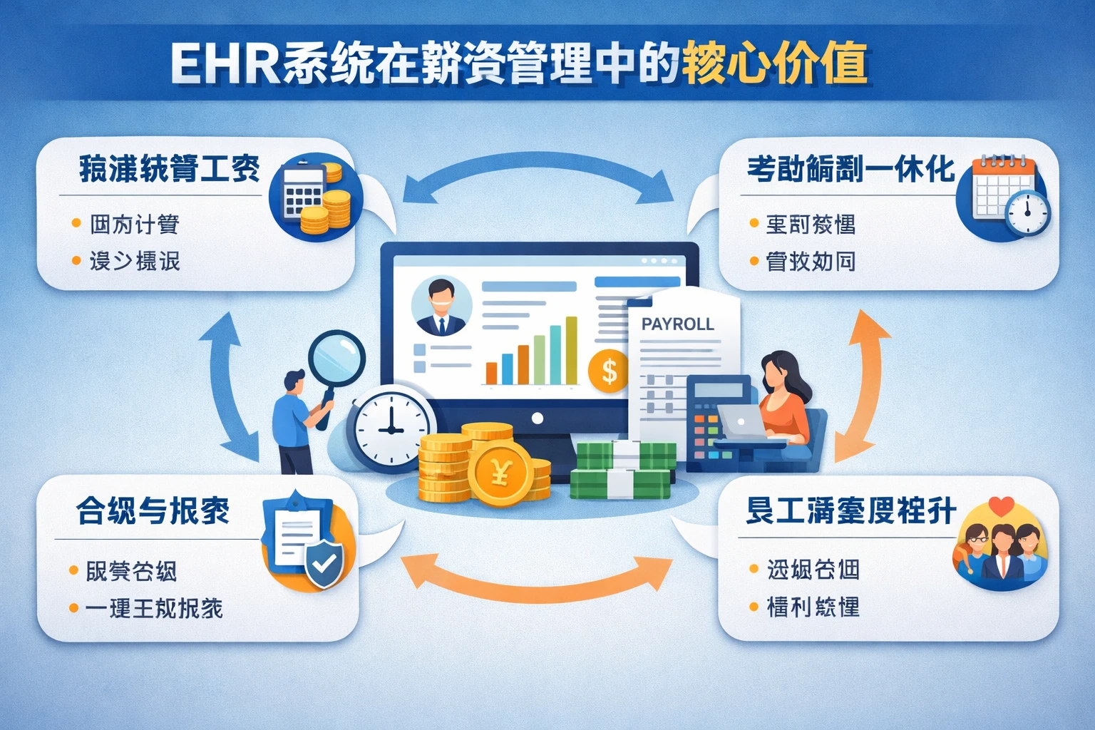 EHR系统在薪资管理中的核心价值