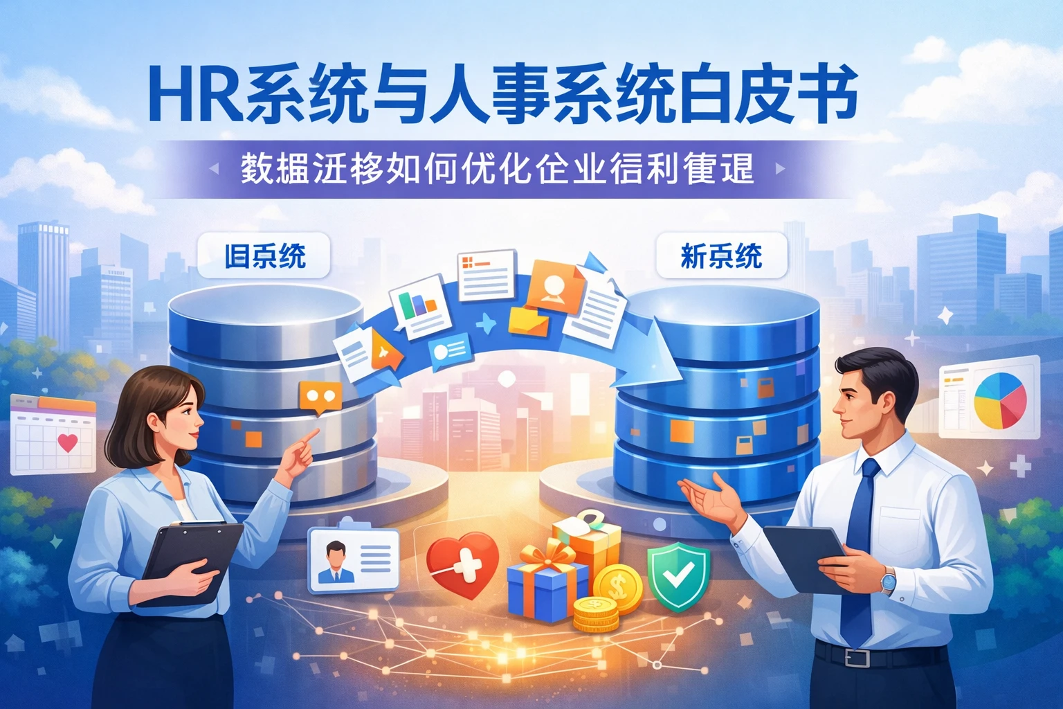 HR系统与人事系统白皮书：数据迁移如何优化企业福利管理