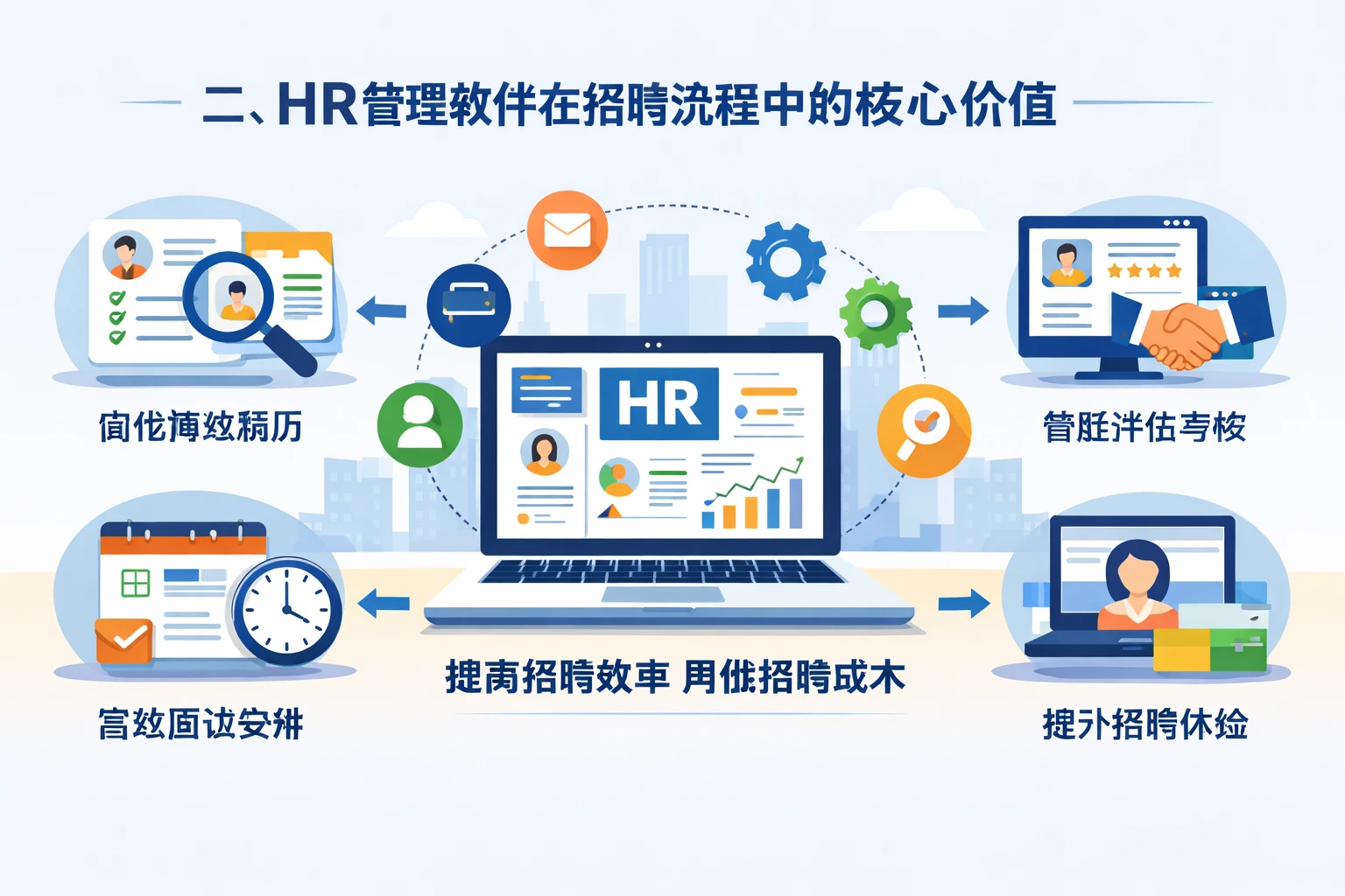 二、HR管理软件在招聘流程中的核心价值