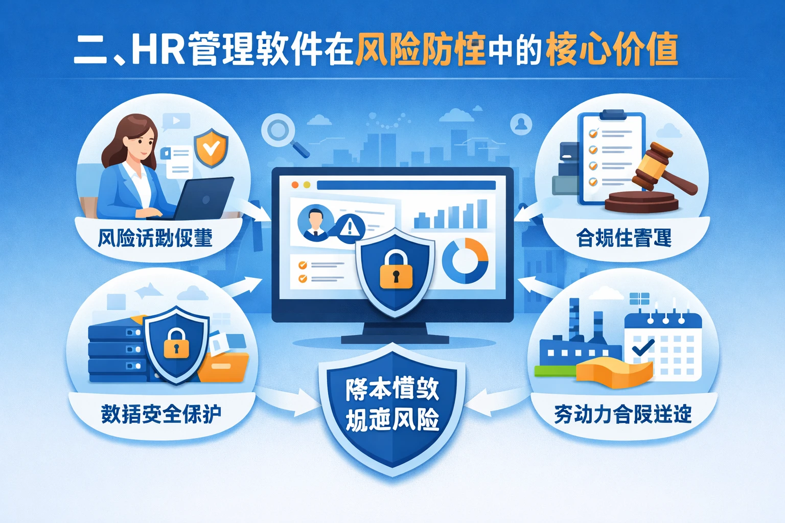 二、HR管理软件在风险防控中的核心价值