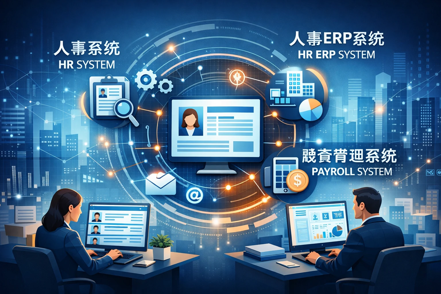 优化企业招聘与人力资源管理：人事系统、人事ERP系统与薪资管理系统的整合应用