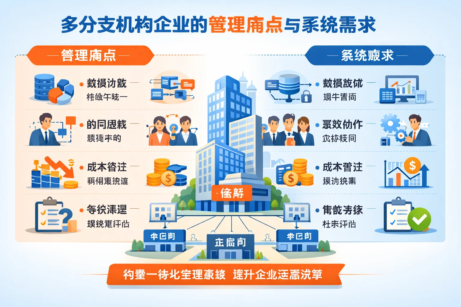 多分支机构企业的管理痛点与系统需求