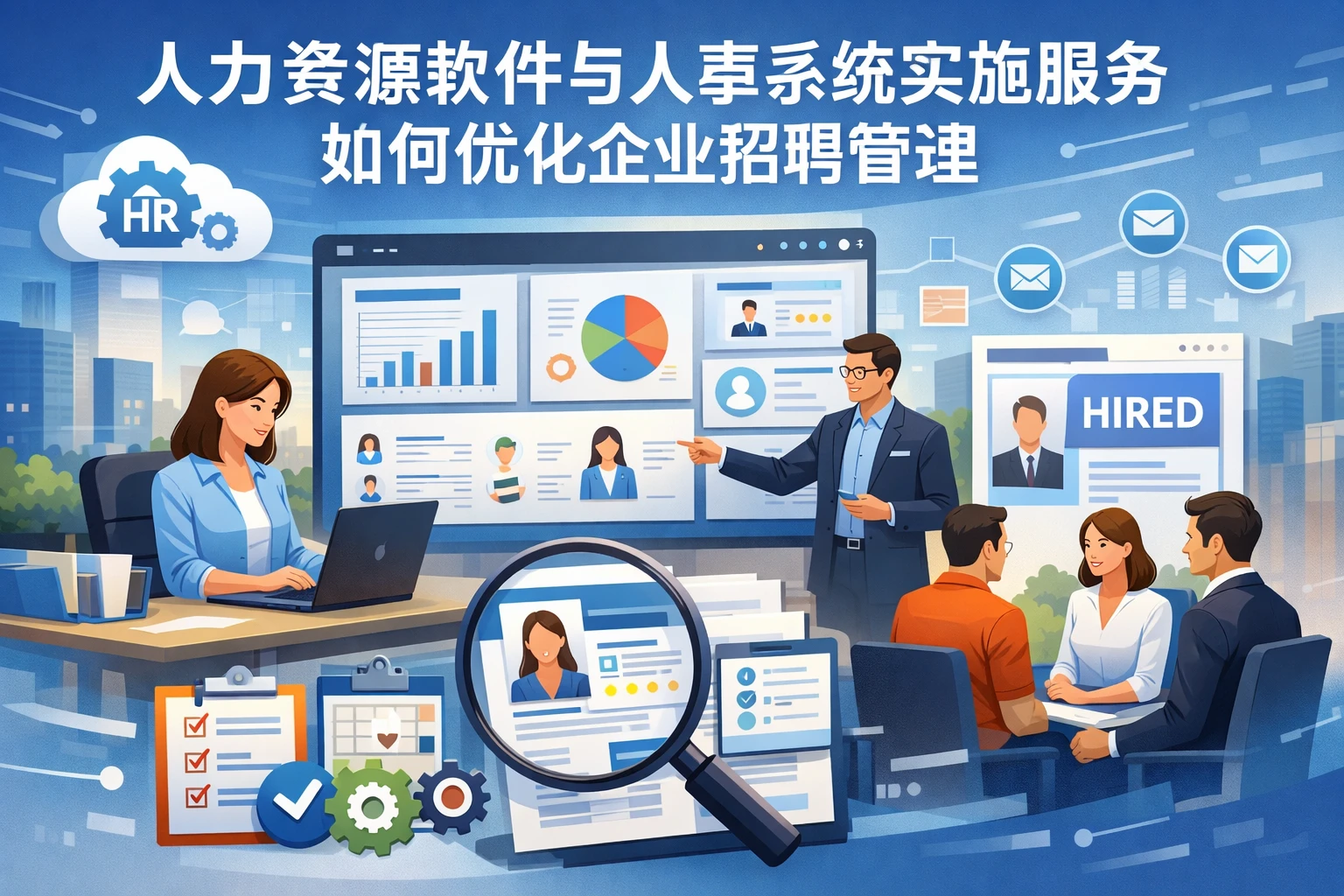 人力资源软件与人事系统实施服务如何优化企业招聘管理