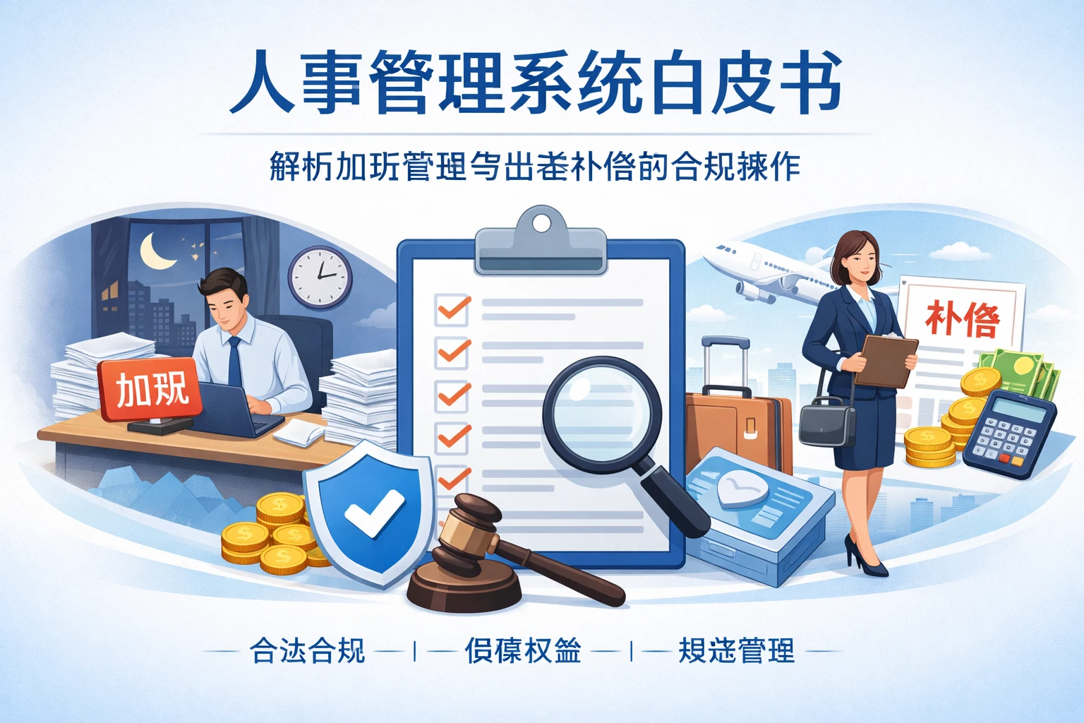 人事管理系统白皮书:解析加班管理与出差补偿的合规操作