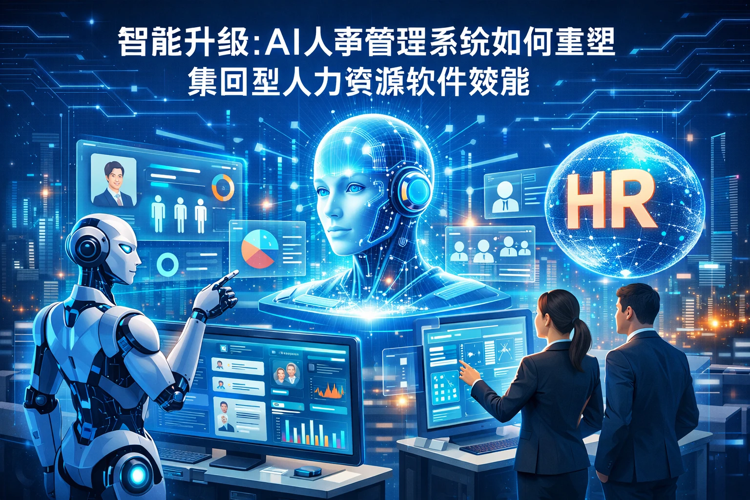 智能升级：AI人事管理系统如何重塑集团型人力资源软件效能