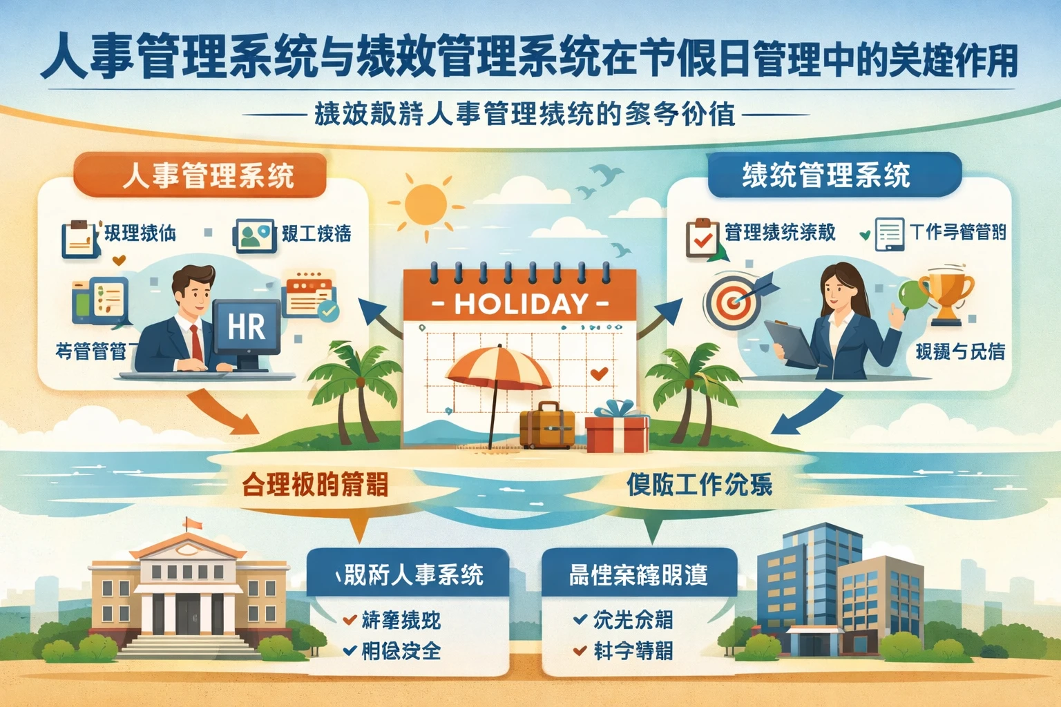 人事管理系统与绩效管理系统在节假日管理中的关键作用——兼谈政府人事管理系统的参考价值