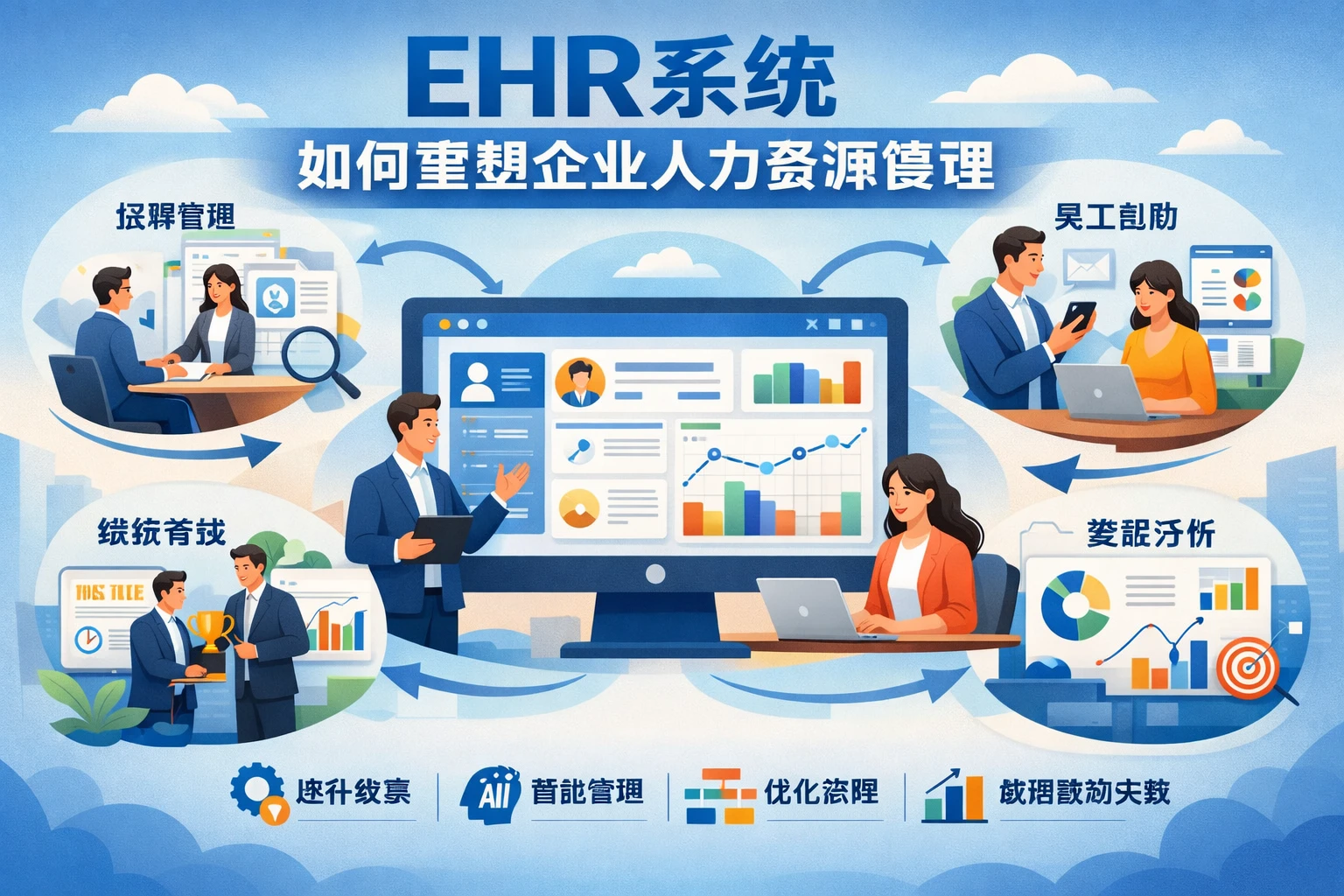 ehr系统如何重塑企业人力资源管理