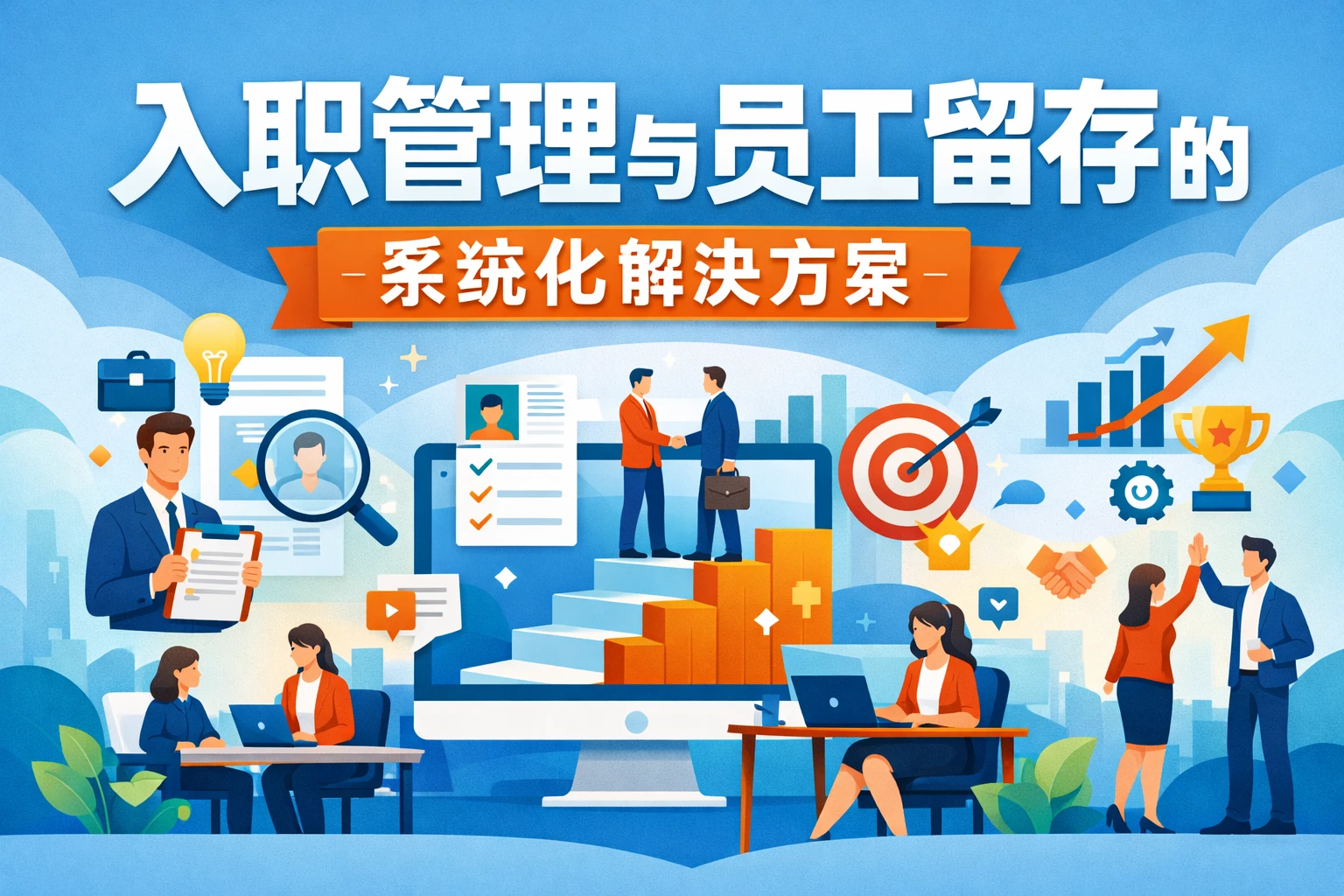 入职管理与员工留存的系统化解决方案