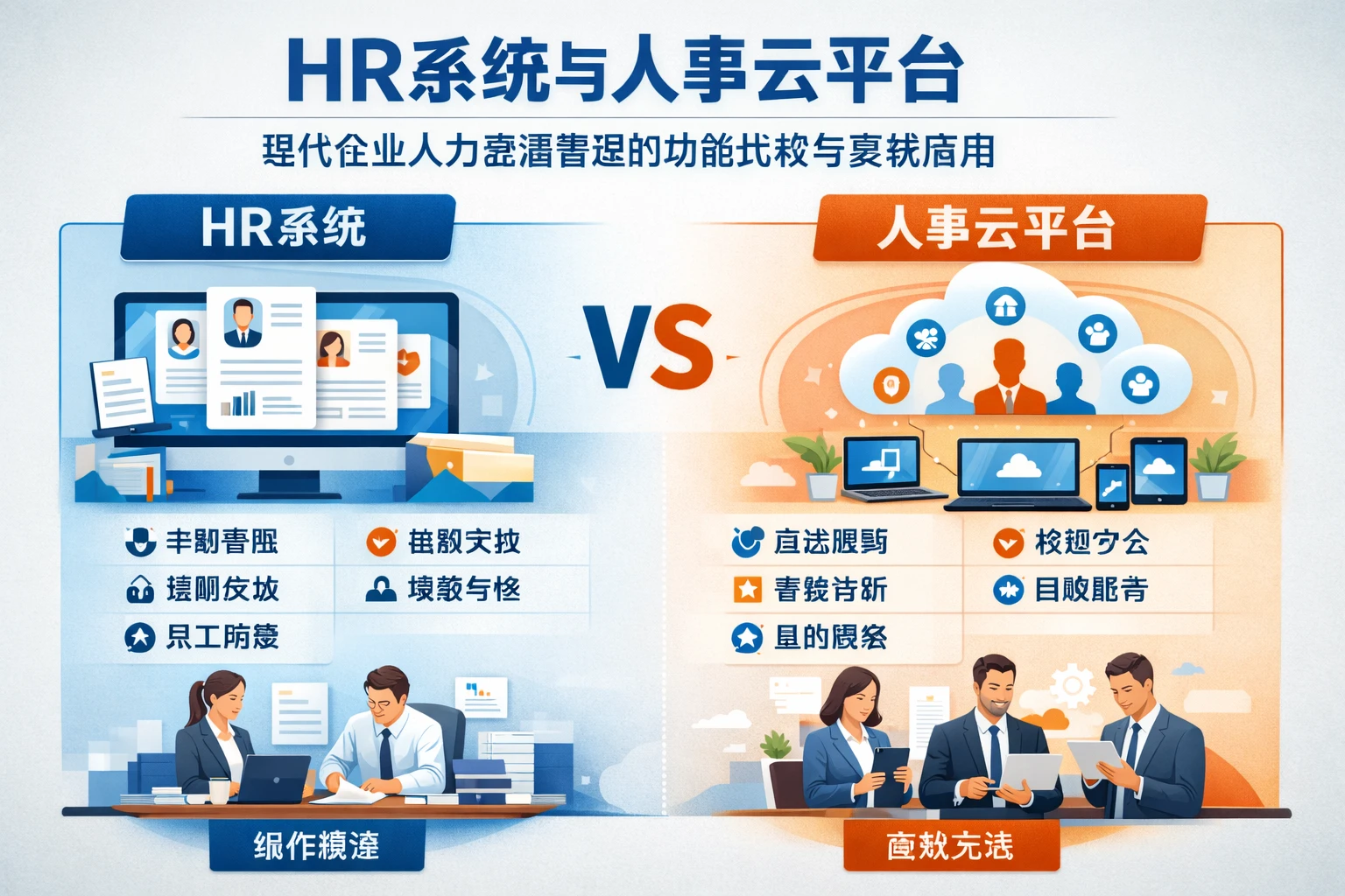 HR系统与人事云平台：现代企业人力资源管理的功能比较与实战应用