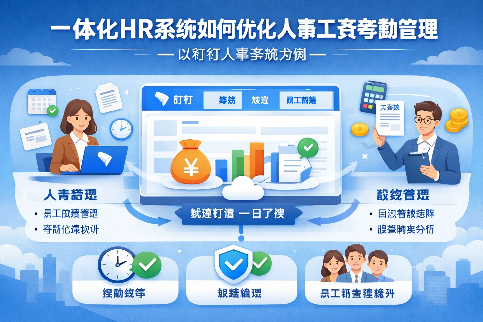 一体化HR系统如何优化人事工资考勤管理——以钉钉人事系统为例
