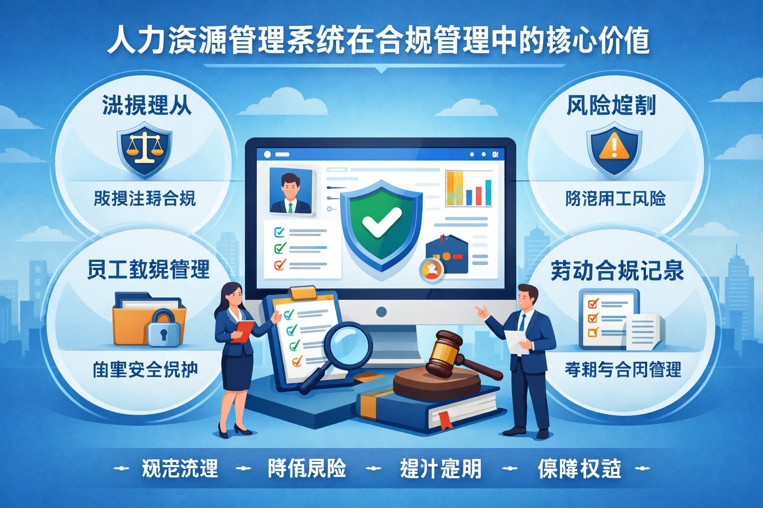 人力资源管理系统在合规管理中的核心价值