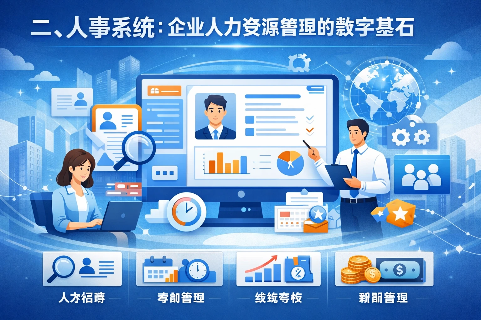 二、人事系统：企业人力资源管理的数字基石
