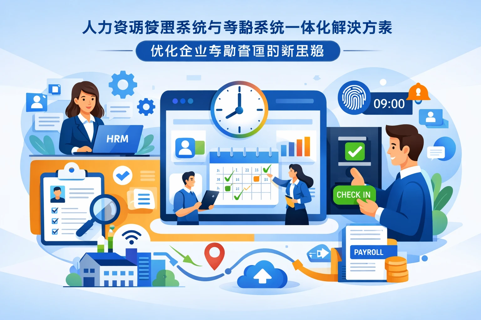 人力资源管理系统与考勤系统一体化解决方案：优化企业考勤管理的新思路