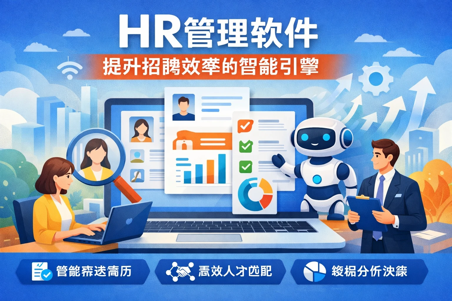 HR管理软件:提升招聘效率的智能引擎