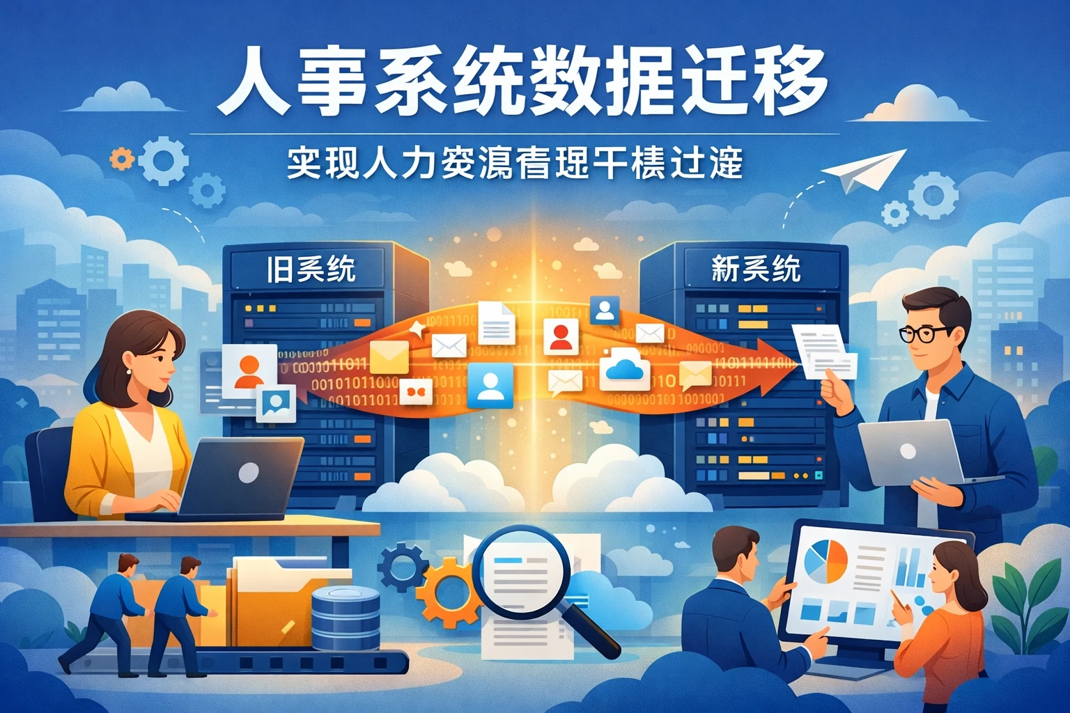 人事系统数据迁移：实现人力资源管理平稳过渡