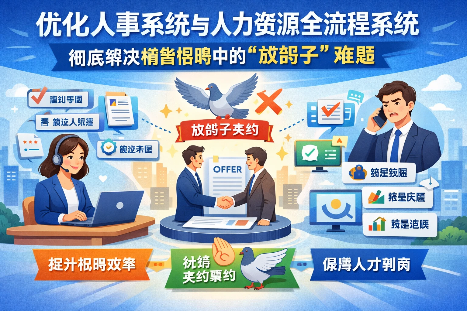 优化人事系统与人力资源全流程系统，彻底解决销售招聘中的