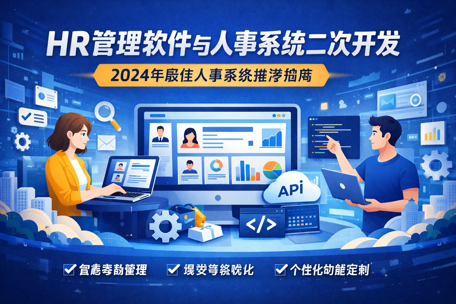 HR管理软件与人事系统二次开发：2024年最佳人事系统推荐指南