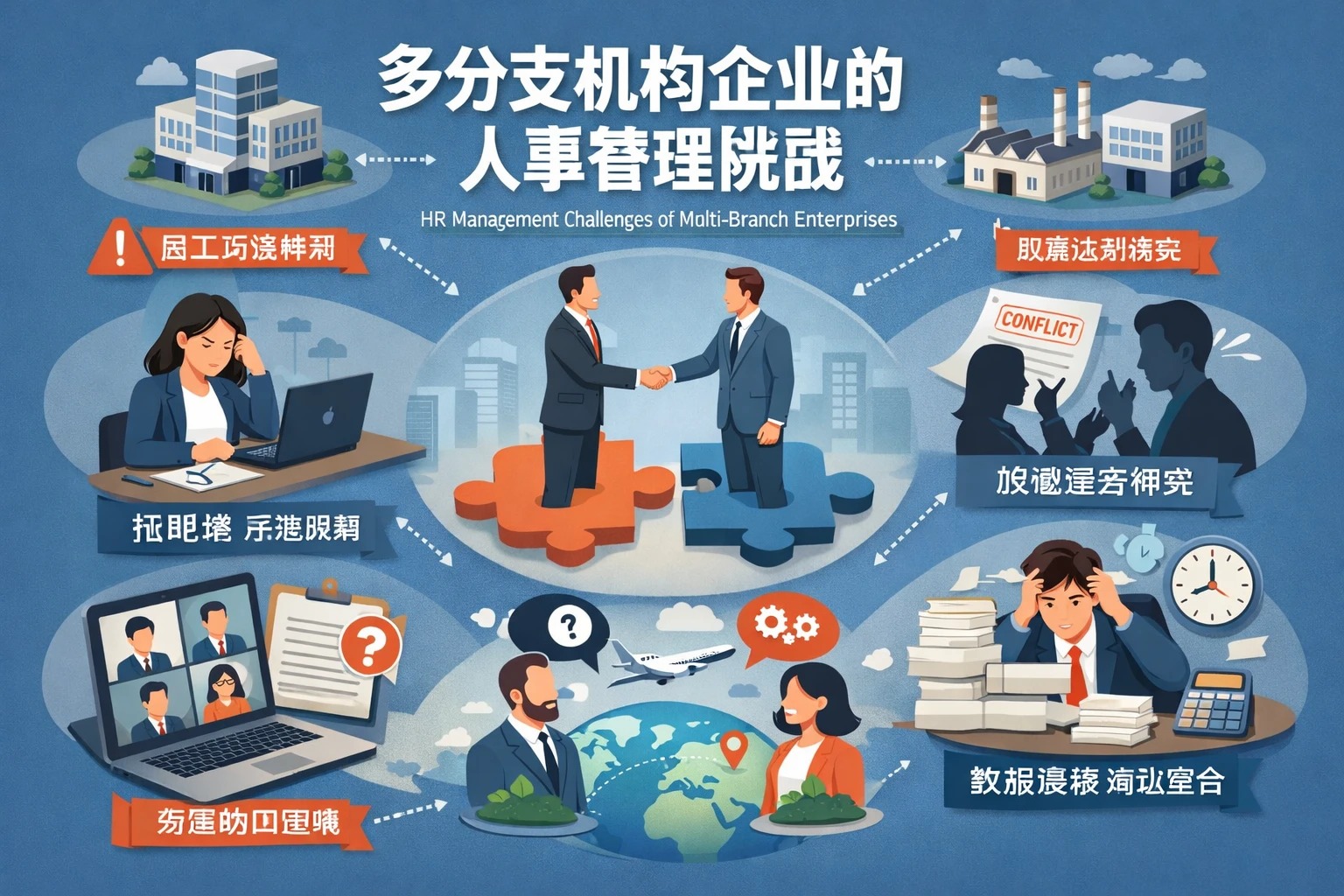 多分支机构企业的人事管理挑战