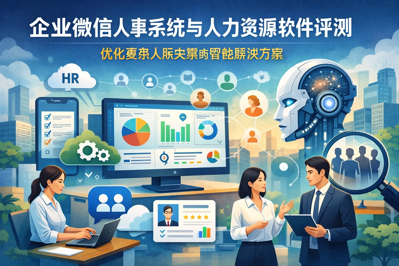 企业微信人事系统与人力资源软件评测:优化复杂人际关系的智能解决方案