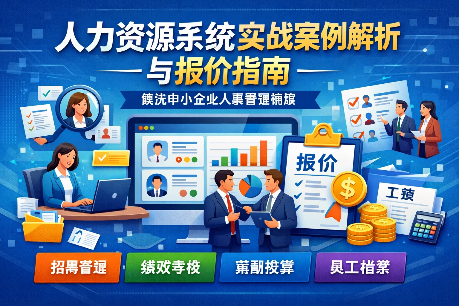 人力资源系统实战案例解析与报价指南：解决中小企业人事管理难题