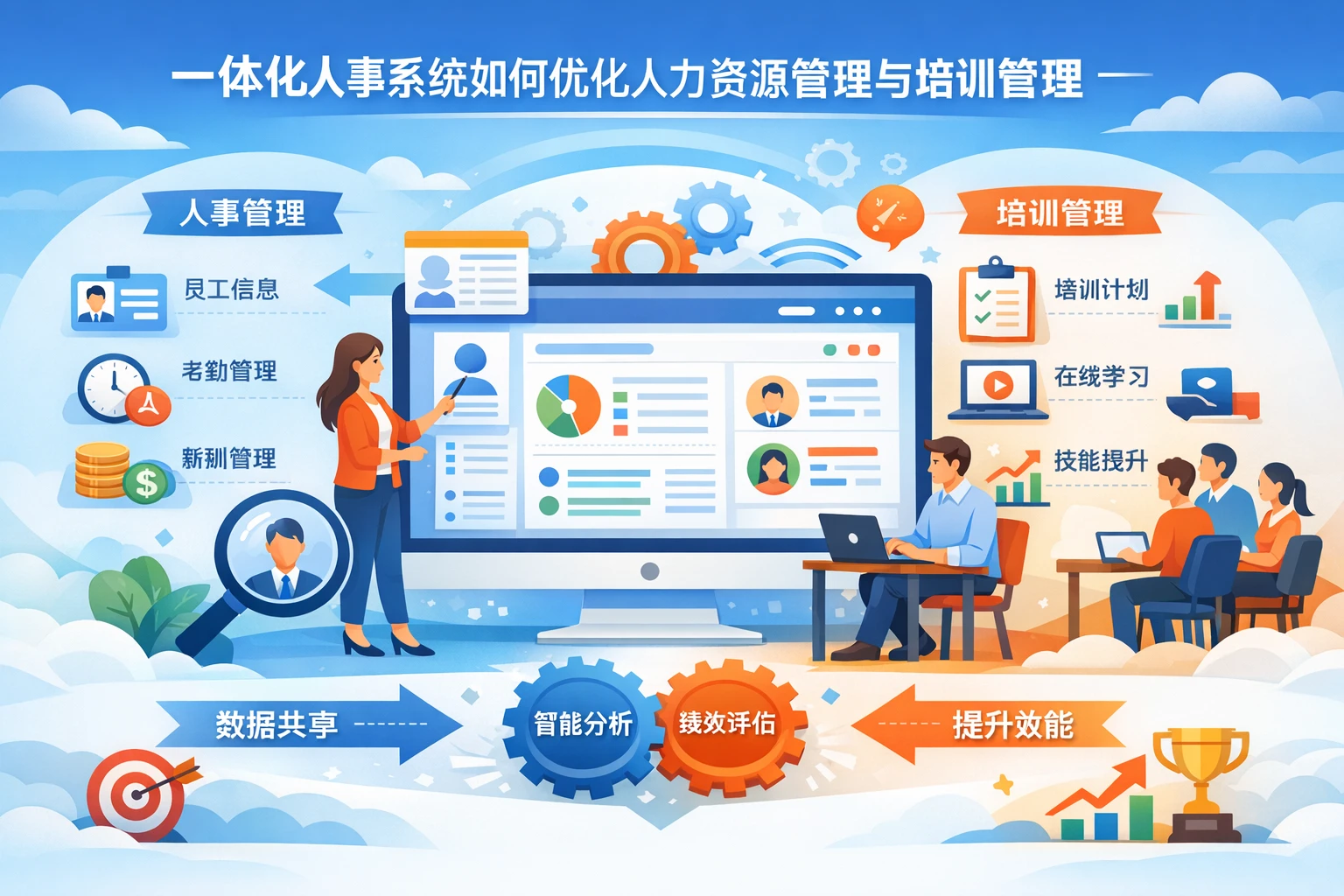 一体化人事系统如何优化人力资源管理与培训管理
