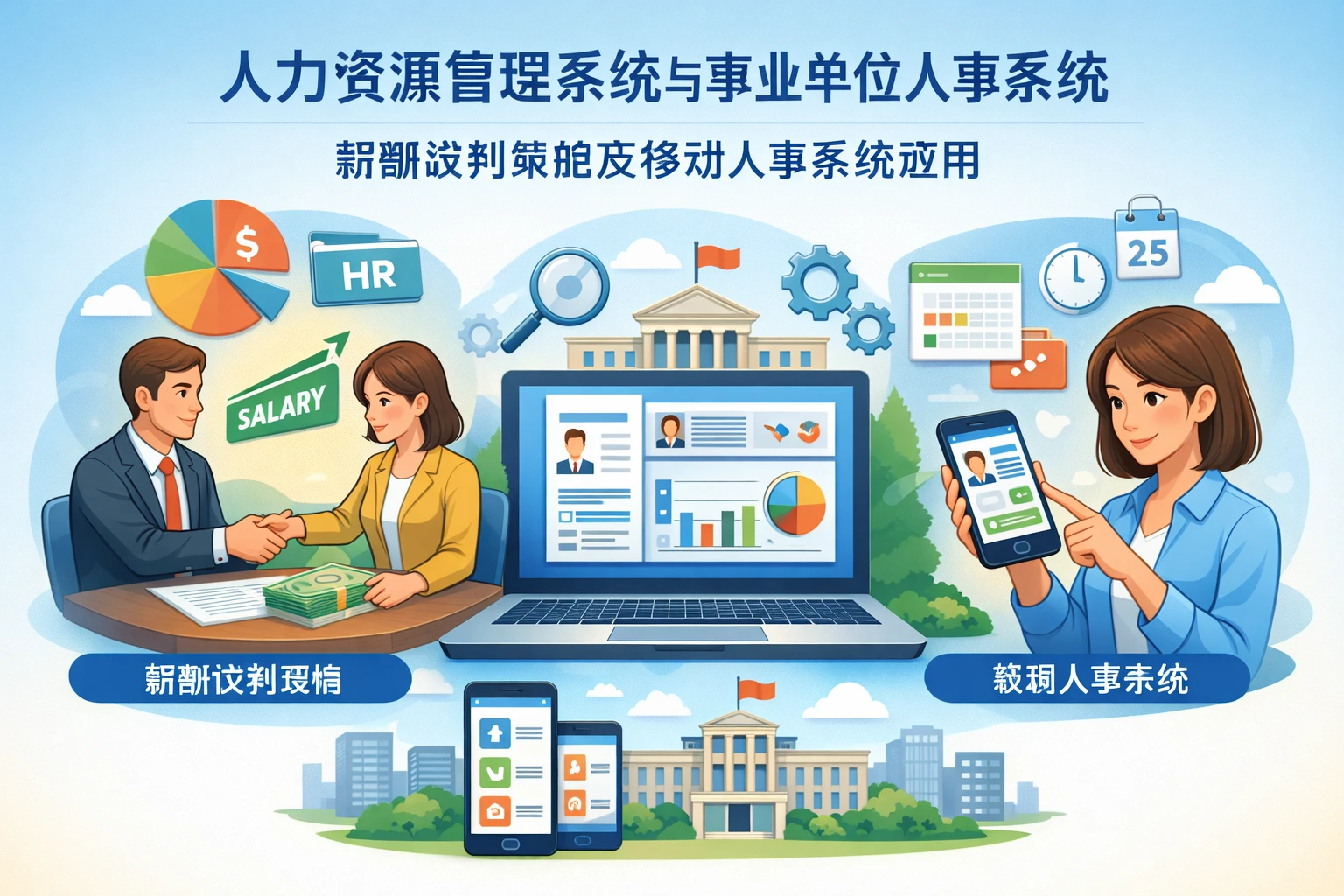 人力资源管理系统与事业单位人事系统中的薪酬谈判策略及移动人事系统应用