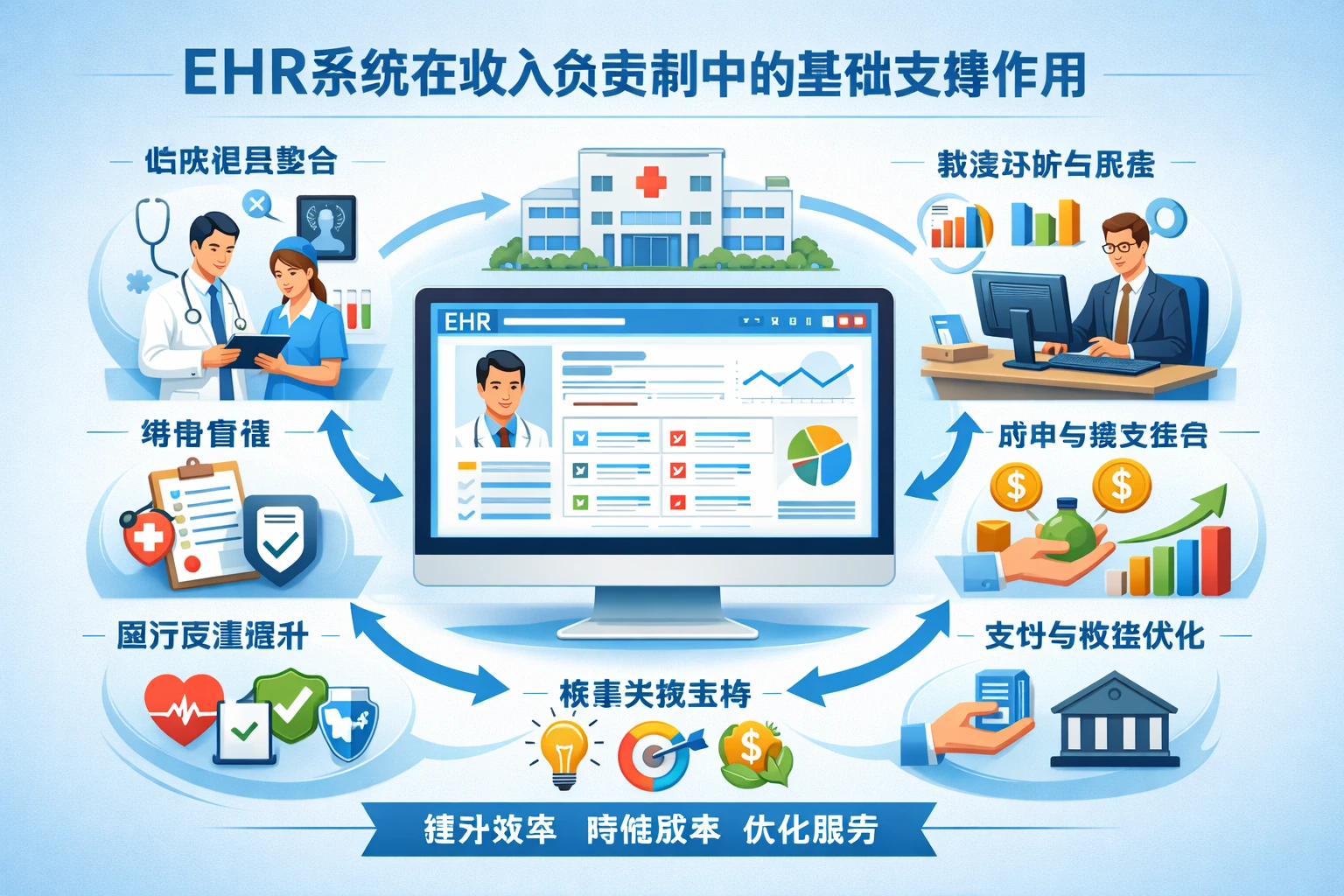 EHR系统在收入负责制中的基础支撑作用