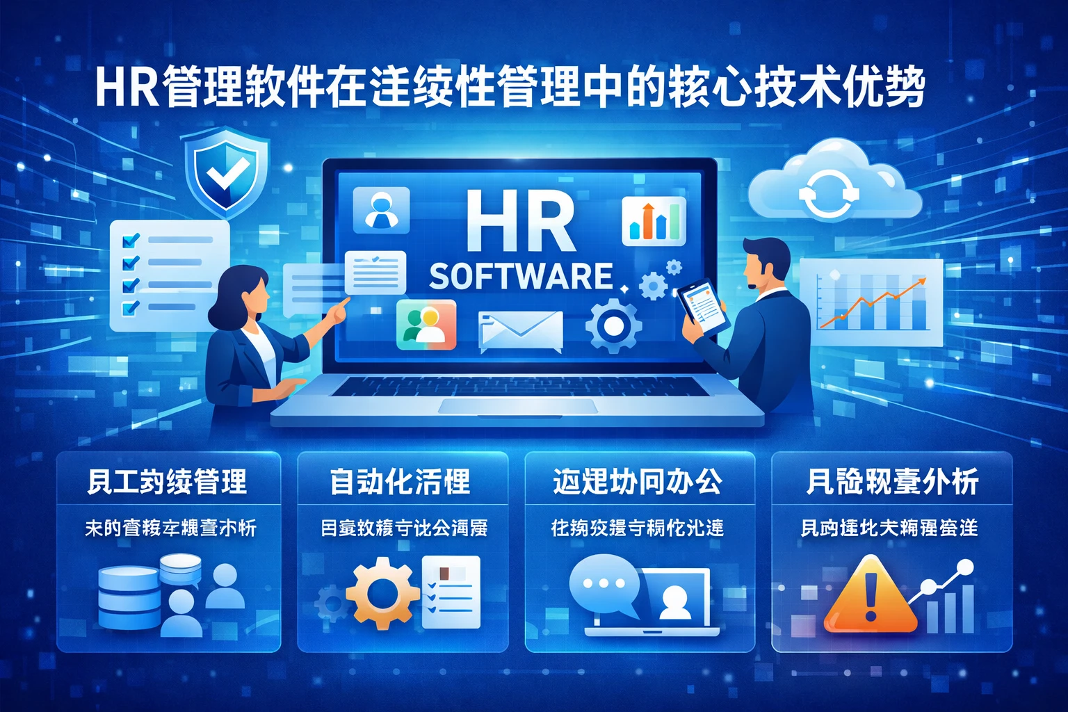 HR管理软件在连续性管理中的核心技术优势