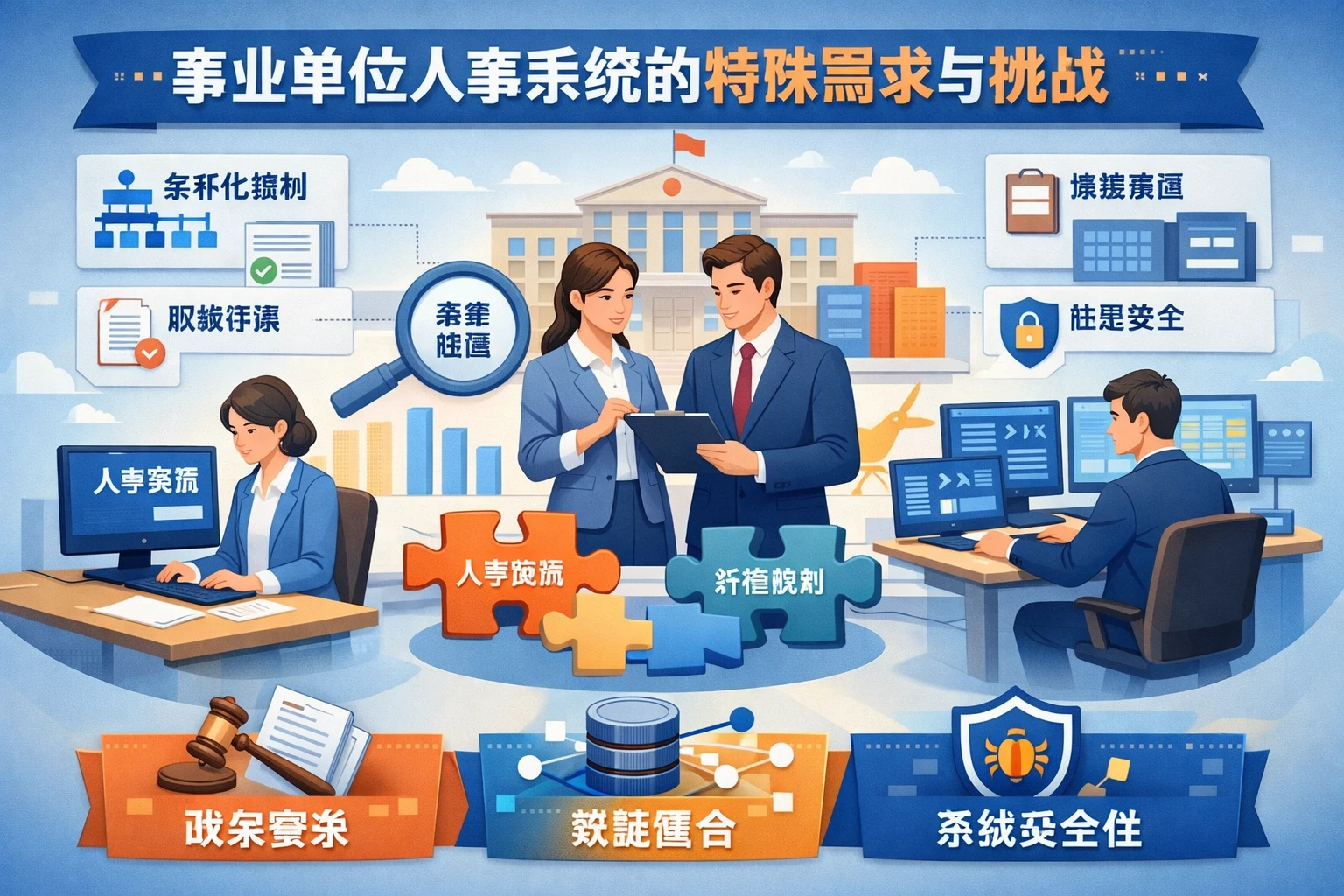 事业单位人事系统的特殊需求与挑战