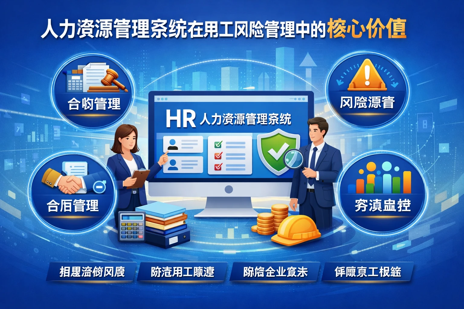 人力资源管理系统在用工风险管理中的核心价值