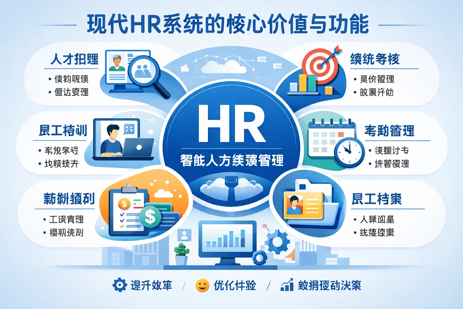 现代HR系统的核心价值与功能