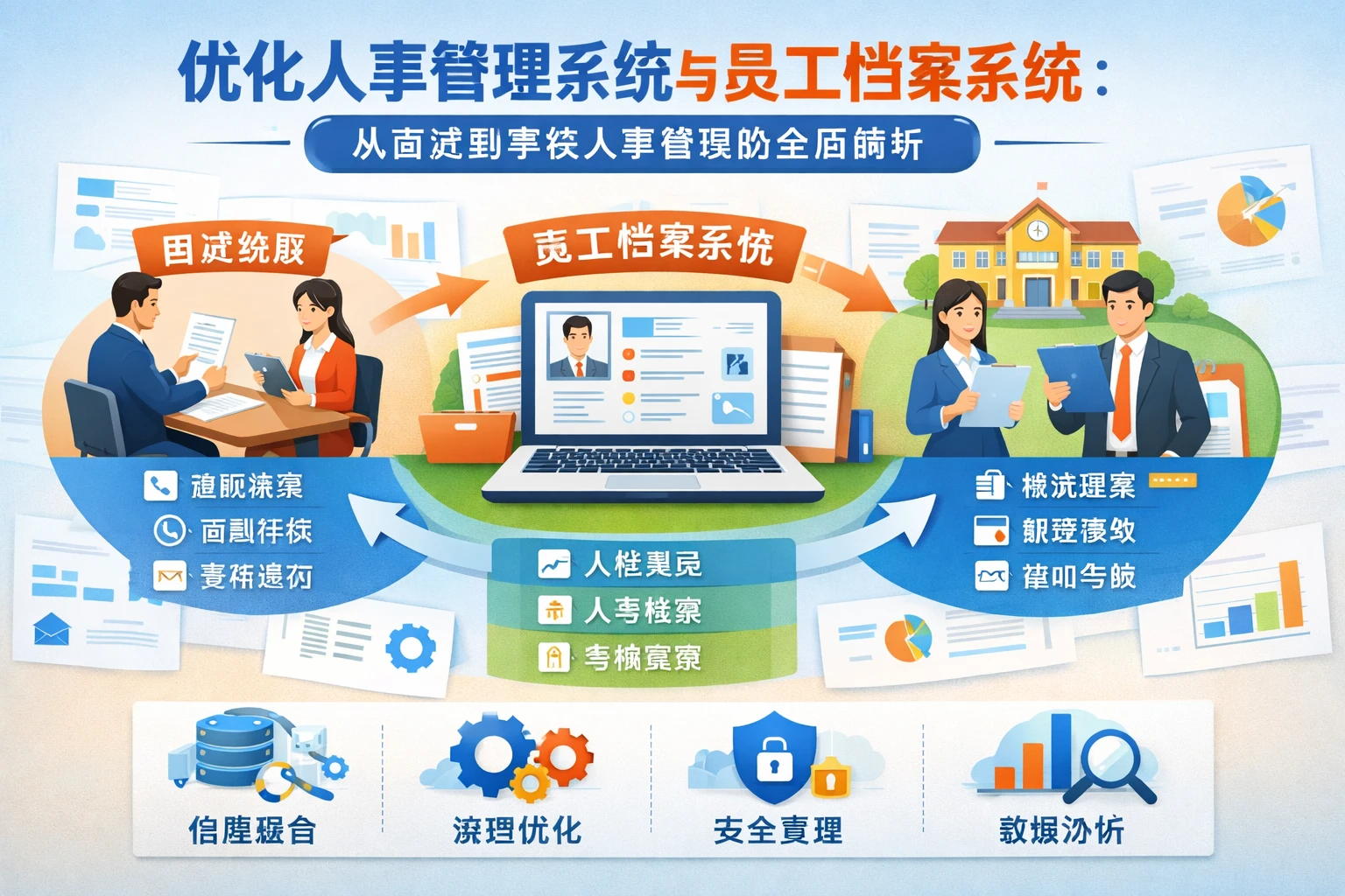 优化人事管理系统与员工档案系统：从面试到学校人事管理的全面解析