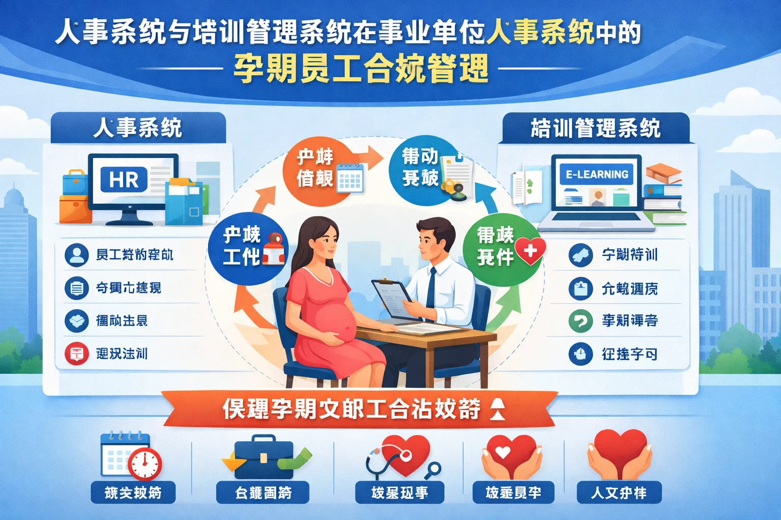 人事系统与培训管理系统在事业单位人事系统中的孕期员工合规管理