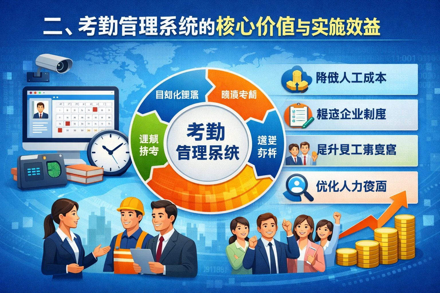 二、考勤管理系统的核心价值与实施效益
