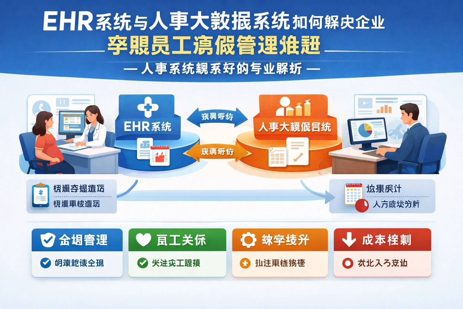 EHR系统与人事大数据系统如何解决企业孕期员工病假管理难题 - 人事系统哪家好的专业解析